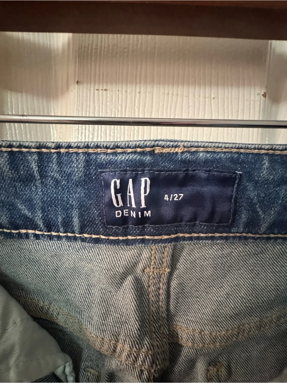 GAP Denim Straight Pencil Skirt - Blue